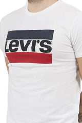 Levi's Men's Sportswear Logo Graphic T-Shirt, White, XL