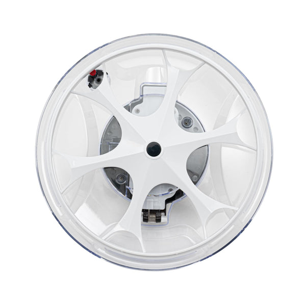Salad Spinner Stainless Steel with Colander Basket, Handle and Lid, Quick Dry Design, Easy Drain System, Non-Slip Base, 3.5litre Lettuce Spinner Fruits Vegetable Washer Dryer