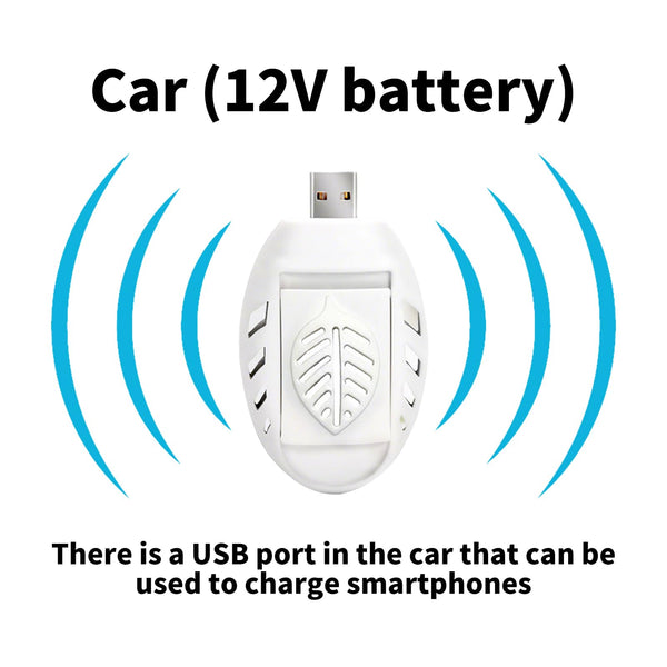 USB Mosquito Killer Electric Plug In, Bug Zapper & Insect Repellent Plug In Device with 30 Repellent Tab/lets, Portable Safety Summer Sleep Insect repellent,Mosquito Repeller for Indoor Outdoor (2PCS)