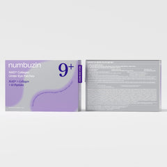 numbuzin No.9 Under Eye Patches with NAD+ & Collagen | Cooling Eye Patches for Dark Circles & Puffiness | Firming Hydrogel Eye Masks with Caffeine & Niacinamide | 5 Pairs (10 Patches)