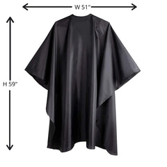 Delkinz Barber Cape with Adjustable Snap Closure waterproof Hair Cutting Salon Cape for Unisex, Perfect for Hairstylists