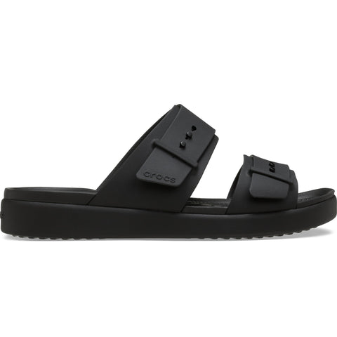 Crocs Women Sandal,Brooklyn Buckle Low,Black,7 UK Women