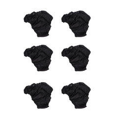 FILFEEL 50pcs Disposable Underwear, Portable Travel Underwear Disposable Panties for Outdoor Tourism Hotel Travel SPA Salon (Black) Free Size