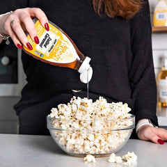 Skinny Syrup 3 Pack (3 x 425ml) – Maple Syrup, Salted Caramel, Golden Syrup – Zero Calorie, Sugar Free Coffee & Pancake Syrups – Low Calorie, Keto & Vegan Friendly