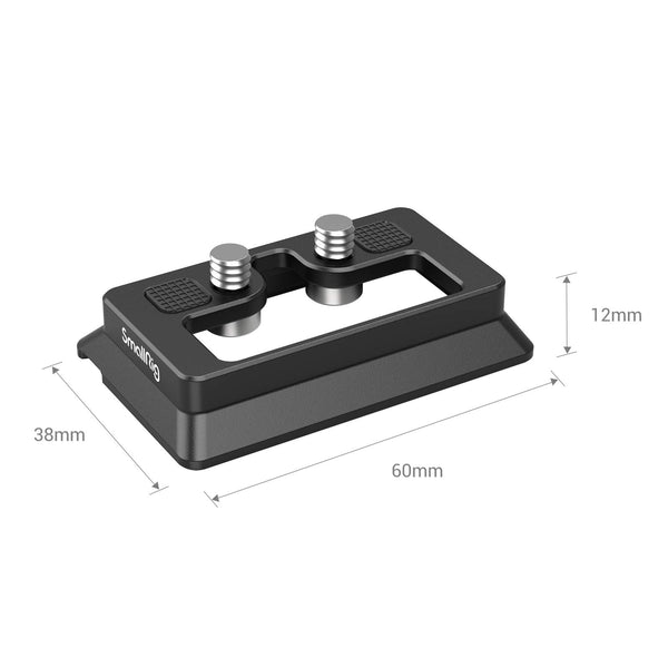 SMALLRIG Quick Release Plate for Arca-Type Standard Compatible for DJI RS 4 Pro/RS 4/ RS 3 Pro/RS 3/ RS 2/ RSC 2 Gimbal - 3154