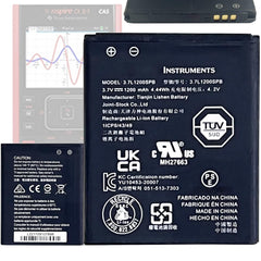 Aousavo 3.7L1200SPB Replacement Battery Compatible with Texas Instruments Battery TI-Nspire CX and CX CAS and CX II CAX, TI-84 Plus CE