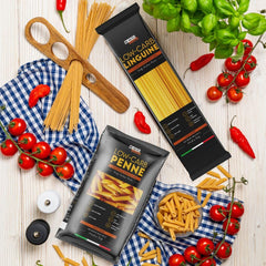 BeKeto Keto Low-Carb Linguine Pasta 250g - 36G of Protein & Only 5g of Carbs Per Serving, High Fibre - Keto Friendly, Gluten Free, Vegetarian & Sugar-Free