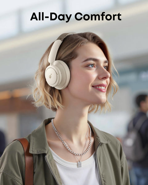 soundcore Anker Q30, Hybrid Active Noise Cancelling Over-Ear Headphones