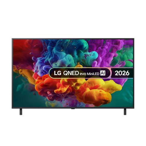 LG 55QNED85B6B QNED Evo MiniLED AI 4K Smart TV QNED85, α8 Processor Gen3, 120Hz, VRR 144Hz, Dolby Vision, Filmmaker Mode™, FreeSync Compatible, AMD, Google Cast, Model Year 2026