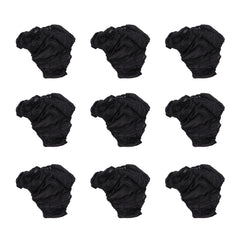 FILFEEL 50pcs Disposable Underwear, Portable Travel Underwear Disposable Panties for Outdoor Tourism Hotel Travel SPA Salon (Black) Free Size