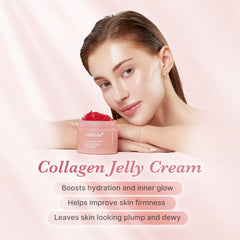 medicube Collagen Jelly Cream- Niacinamide & Freeze-Dried Hydrolyzed Collagen-Boosts skin barrier hydration & gives 24h Glow & Firmer looking skin | No artificial color, Korean skincare 110ml