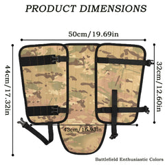 WSNDM 2PCS Anti Snake Bite Foot Cover, Camouflage Colors 500D Water Proofing Gaiters, Fabric Boot Gaiters For Hiking, Trekking, Climbing, Hunting And Skiing, For Lower Legs, Snake Proof Gaiters