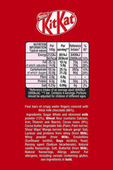 Kit Kat Chocolate Bars | 4 Fingers | 24 Packs of 41.5 g| Kit Kat Milk Buscuit Chocolate Blocks | Bulk Gift Box | Easter Christmas Birthday Present School Gifts | UK Stock | Sold by Essential Products