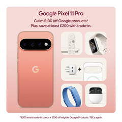 Google Pixel 11 Pro – Unlocked Android Smartphone - Obsidian, 1TB