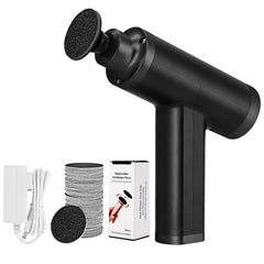Electric Foot File Feet Hard Skin Remover 4500rpm, Adjustable Speed Foot Sander Professional Electric Callus Remover for Women Men Dry Dead Skin Remover, Black