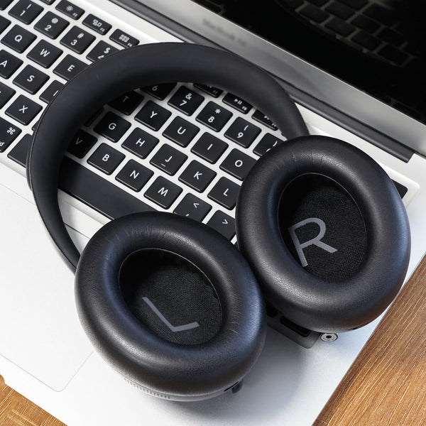 Replacement Ear Pads for Bose NC700 Noise Cancelling Headphones, Upgrade Protein Leather Earpad Cushions for Bose 700 Over-Ear Headset (Black)