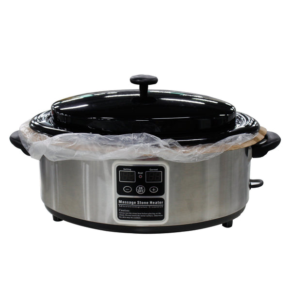 Master Massage Digital Professional Massage Hot Stone Warmer Heater Heating Device (6 Quart)
