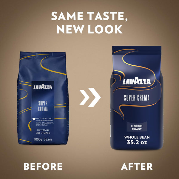 Lavazza Super Crema Coffee Beans (1kg)