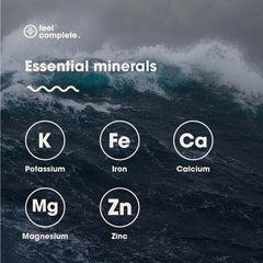 Feel Complete | 800g Fine & Dry Celtic Sea Salt | No Need To Grind | Organic Approved | Essential Minerals & Electrolytes | Natural Alternative To Table Salt | Lab Tested