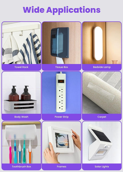 Upgraded Double Sided Tape Heavy Duty,Extra Large Nano Double Sided Adhesive Mounting Tape,Clear & Tough Sticky Poster Wall Tape ,1.18 x 120 In,Multipurpose Tape Picture Hanging Strips for Home