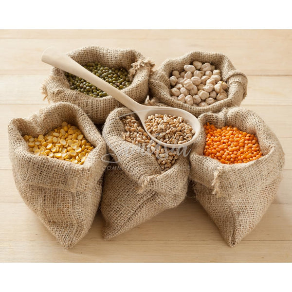 1m Hessian Fabric – Textured Burlap Jute Sack Material– 54” Inch Wide, 137cm Wide, 10oz 225GSM –Fabric for School Boards, Gardens, Table Runners, Arts & Crafts – by SAMASIA