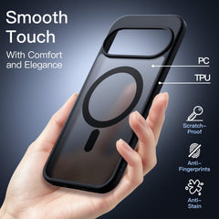 JETech Magnetic Matte Case for Google Pixel 11 Pro, Black