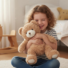 EBLOMA AI Talking Teddy Bear for Kids, Screen-Free Interactive Plush Companion, Gentle Conversation for Bedtime, Play & Emotional Comfort, Soft Gift for Boys & Girls Ages 3–9