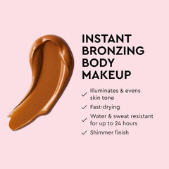 Tanologist Insta Glow Illuminating Instant Body Bronzer, Dermatologist Tested, Buildable Bronze Glow, Light Reflecting Particles, Transfer Proof & Water Resistant, Flawless Finish, 170ml
