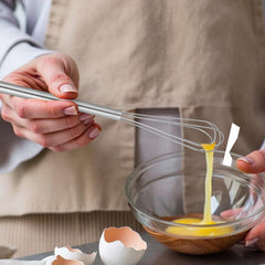 Ymapinc Small Whisks for Cooking, 10.24 Inch Stainless Steel Mini Whisks for Kitchen Egg Blending Whisking Beating Coffee Drink Stirring