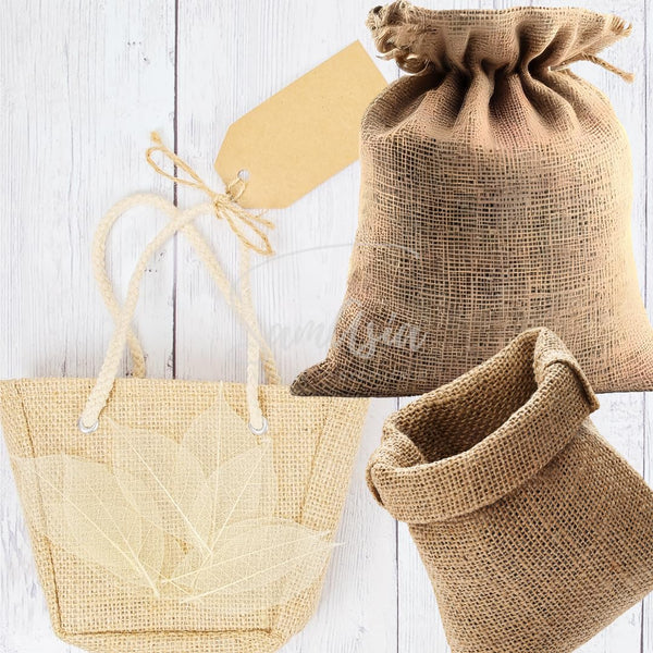 1m Hessian Fabric – Textured Burlap Jute Sack Material– 54” Inch Wide, 137cm Wide, 10oz 225GSM –Fabric for School Boards, Gardens, Table Runners, Arts & Crafts – by SAMASIA