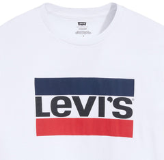 Levi's Men's Sportswear Logo Graphic T-Shirt, White, XL
