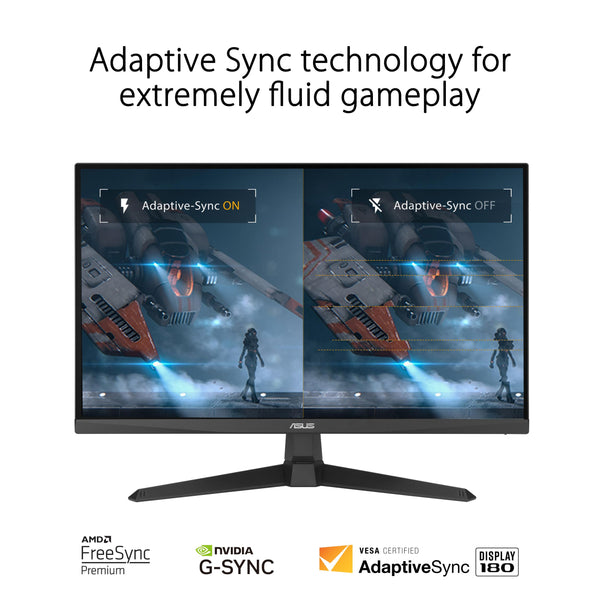 ASUS 27" TUF Gaming Monitor (VG279Q3A), 1920 x 1080, Fast IPS, 1ms, ELMB, 180Hz, Variable Overdrive, 99% sRGB, VESA