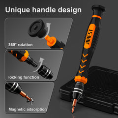 JOREST 38Pcs Precision Screwdriver Set, Tool Kit with Security Torx T5 T6 T8 T9, Triwing Y00, Star P5, etc, Repair for Laptop, Switch, PS4, Xbox, MacBook, iPhone, Ring Doorbell, Watch, Glasses, etc