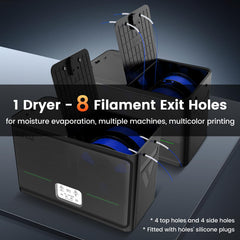 SUNLU S4 Filament Dryer for 4 Spools, Up to 70°C & 360° Surround Heating