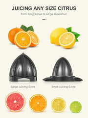 Reemix Electric Citrus Juicer, 85W, 300ml, Stainless Steel