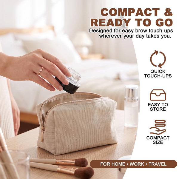 Eyebrow Stamp Kit with Brow Powder