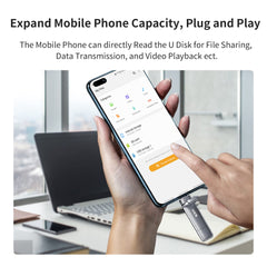 SSK 128GB USB C Drive Up to 550MB/s, Fast USB-Stick Dual Drive Type-c +A USB3.2 Gen2 Solid State Drive, External SSD USBMemory Stick for Android Phone Laptop Tablet Mac Business Travel Essential