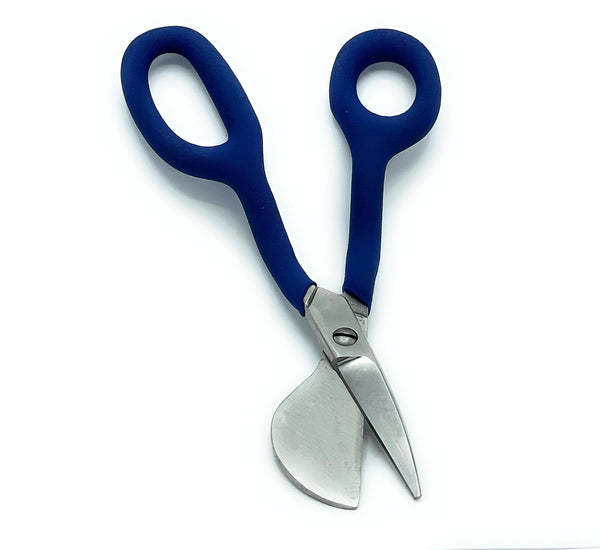 CCA Napping Duckbill 7 inch Carpet Pile Scissors Blue