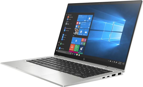 HP EliteBook x360 1030 G7 FHD 2 in 1 Convertible Touchscreen Laptop, i7 10810U, 2TB PCIe Gen 4.0 x4, 16GB DDR4, WIFI 6, VPro, Fingerprint Reader, UK Backlit Keyboard, Windows 11 Pro (Renewed)