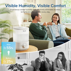 Levoit Humidifier for Bedroom, 23dB Ultra Quiet, Top Fill