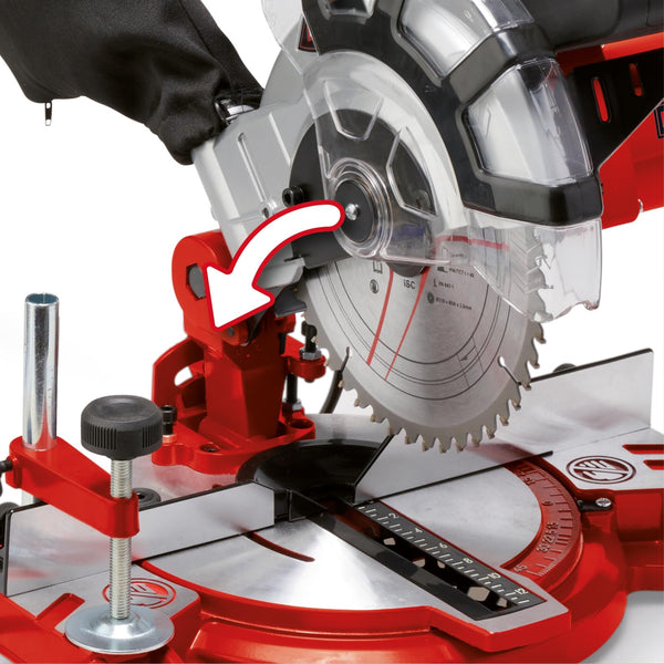 Einhell 4300295 1600W Compound Mitre Saw, Red