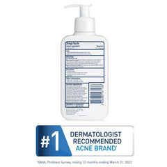 CeraVe Acne Control Cleanser, Face Wash with 2% Salicylic Acid, 16 oz