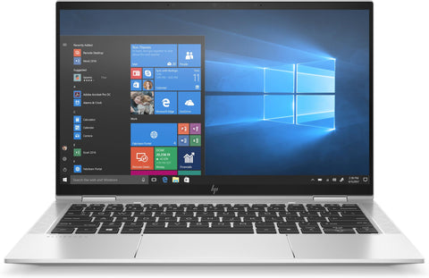 HP EliteBook x360 1030 G7 FHD 2 in 1 Convertible Touchscreen Laptop, i7 10810U, 2TB PCIe Gen 4.0 x4, 16GB DDR4, WIFI 6, VPro, Fingerprint Reader, UK Backlit Keyboard, Windows 11 Pro (Renewed)