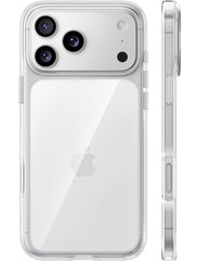 TORRAS for iPhone 17 Pro Max Case Crystal Clear, [Anti-Yellowing][Military-Grade Protection], Ultra Slim Transparent Anti-Scratch Back, Soft Bumper, Non-Slip 17 Pro Max Phone Case, Clear 6.9"