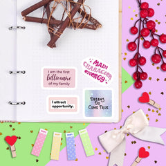 200Pcs Vision Board Stickers for Women, Vision Board Supplies Kit, Magazines - Motivational & Inspirational Stickers, Gifts for Women & Men