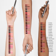 Sacheu Lip Liner STAY-N Peel Off Lip Stain — Long Lasting Waterproof Lip Tint with Hyaluronic Acid & Vitamin E — Transfer Proof Matte Finish, Vegan & Cruelty-Free (Main Character)