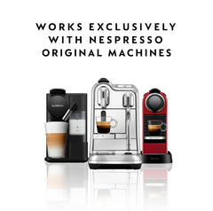 Nespresso Original Coffee Pods, 50 Mixed Pack - 10 Arpeggio, 10 Ristretto, 10 Capriccio, 10 Roma, 10 Livanto Capsules for Nespresso Machines. Make Espressos, Cappuccino and Macchiato. Recyclable Pods