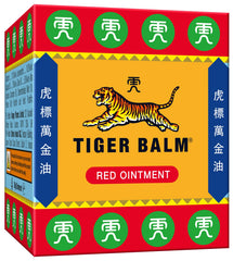 Tiger Balm Red Ointment (30g), Effective Herbal Pain Relief, for Muscle & Back Pain