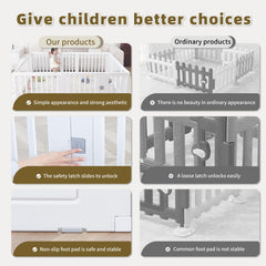 Gupamiga Playpen Baby Playpen Baby Safety Activity Centre for Indoor or Outdoor Use 150 x 180 cm