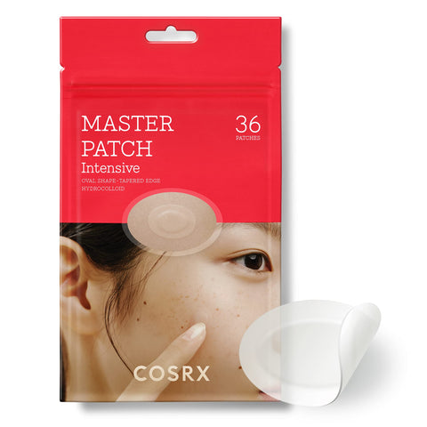 COSRX Master Pimple Patch Intensive 36 Patches Value Pack | Patch in 2 Sizes | Oval Hydrocolloid Pimple Patches with Tea Tree Oil fot Spot, Zit, Pimple Treatment